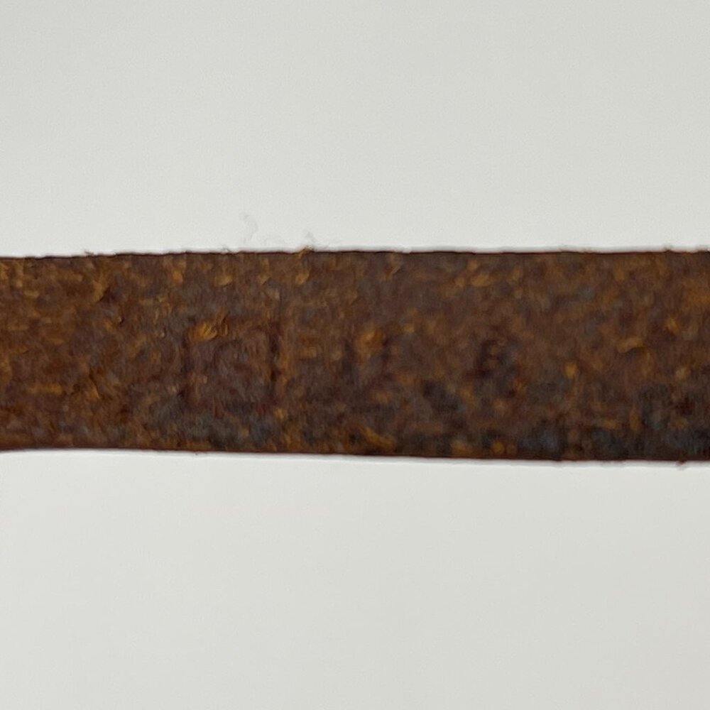 Hermès Vintage Hapi 4 Tours Leather Bracelet w/ Palladium Plated Buckle-Preowned - Picture 7 of 10